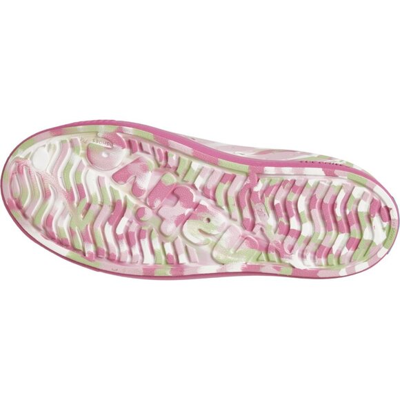 NATIVE Unisex Jefferson French Terry Clogs Slip-Ons Youth Size J6 Pink Green - Picture 5 of 5